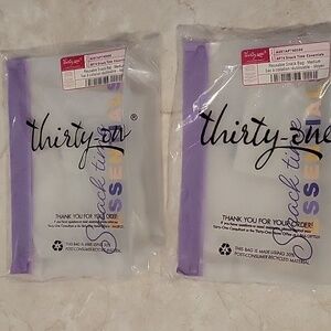Thirty-One  Snack Time Essential 2 medium Bags